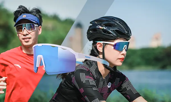 Outdoor riding windproof glasses how to wear